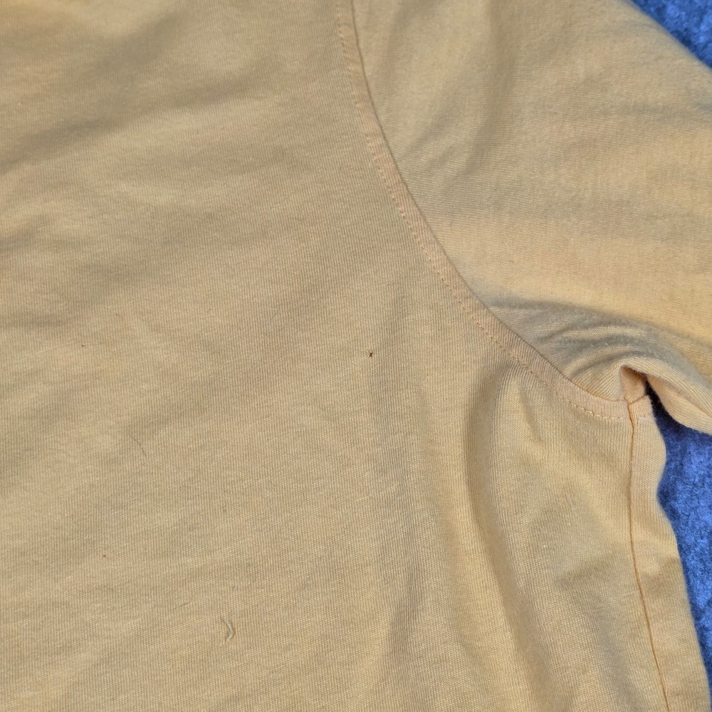 Vintage Richard & Company Cardigan Yellow Colorful Button Medium 90s Primary Art - Picture 10 of 10